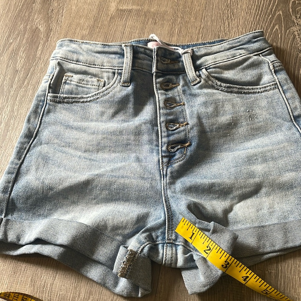 Pink Lily Jean Shorts